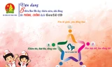 Những hình ảnh thú vị về việc vận dụng "5 điều Bác Hồ dạy" hướng dẫn thiếu nhi những việc làm thiết thực phòng chống dịch Covid - 19.