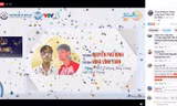 Thí sinh Nguyễn Phú Bình và Vòng Vĩnh Toàn (Trường THPT chuyên Hùng Vương, tỉnh Bình Dương) giành giải Nhất bảng C.