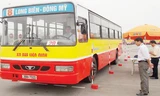 Thông qua các phong trào thi đua, tay nghề lái xe và chất lượng dịch vụ buýt được nâng cao. Ảnh: Trọng Đảng