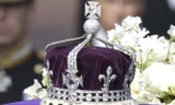Viên kim cương gắn trên vương miện hiện được trưng bày trong tháp London