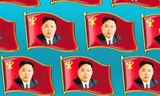 Lần đầu tiên, hình ảnh ông Kim Jong-un được in riêng trên huy hiệu Triều Tiên. (Ảnh: NKNews)