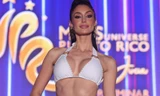 Thí sinh Hoa hậu Hoàn vũ Puerto Rico diễn áo tắm ở đêm bán kết