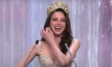 Á hậu Hòa bình Thái Lan cười cợt khi final walk