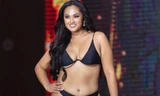 Người đẹp ngoại cỡ diễn áo tắm ở bán kết Hoa hậu Hoàn vũ Thái Lan 