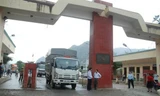 Xuất nhập khẩu hàng hoá qua cửa khẩu Tân Thanh- Lạng Sơn. Ảnh: Báo Hải quan.