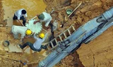 Đường ống dẫn nước sông Đà nhiều lần bị vỡ