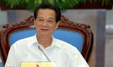 Thủ tướng Nguyễn Tấn Dũng phát biểu tại phiên họp thường kỳ Chính phủ tháng 8/2014. Ảnh: Đoàn Bắc