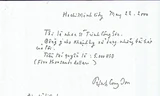 Lần đầu tiên, Khánh Ly công bố thủ bút của Trịnh Công Sơn cho phép sử dụng bài hát. Ảnh: NVCC