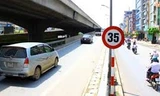 Hà Nội đề xuất giữ biển báo hạn chế tốc độ 35km/h