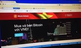 Ảnh chụp giao diện của sàn giao dịch trực tuyến Bitcoin vào sáng 11.7. Nguồn: Internet