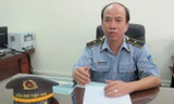 Phó cục trưởng Kiểm ngư Việt Nam Nguyễn Văn Trung. Ảnh: Khuê An.