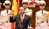 Thủ tướng Chính phủ Nguyễn Xuân Phúc tuyên thệ trước Quốc hội tháng 4/2016. 