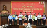 Thái Bình triển khai quyết định của Ban Bí thư về công tác cán bộ. Ảnh CP