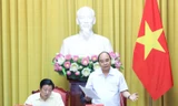 Chủ tịch nước làm việc với Thường trực Ban chỉ đạo Đề án xây dựng Nhà nước pháp quyền