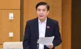 Tổng Thư ký Quốc hội Bùi Văn Cường thông báo kết quả Kỳ họp bất thường lần thứ 6