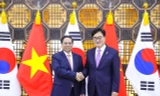 Thủ tướng Chính phủ Phạm Minh Chính hội kiến Chủ tịch Quốc hội Hàn Quốc
