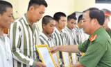 Tổ chức tha người được đặc xá theo quyết định của Chủ tịch nước vào ngày 1/9