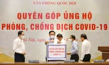 Văn phòng Quốc hội quyên góp ủng hộ Quỹ phòng, chống dịch COVID-19 