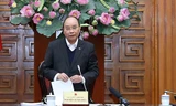 Thủ tướng chủ trì phiên họp Thường trực Chính phủ chiều 17/2