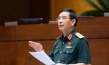 Bộ trưởng Quốc phòng trình Luật Sĩ quan Quân đội nhân dân Việt Nam sửa đổi 