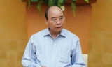 Thủ tướng Nguyễn Xuân Phúc phát biểu tại cuộc họp - Ảnh: VGP