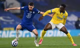 Chelsea chỉ có được 1 điểm trước đối thủ yếu Brighton. Ảnh: Getty.