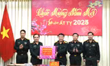 Đoàn công tác Tổng cục Chính trị kiểm tra, chúc Tết tại tỉnh Đắk Lắk