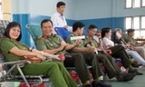 Tuổi trẻ Công an Đắk Lắk xung kích, tiên phong hiến máu, chuyển đổi số