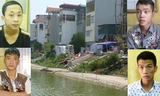 Bốn đối tượng truy sát Mạnh và hồ nước nơi nạn nhân tử vong