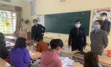 Lãnh đạo Sở GD&ĐT Vĩnh Phúc kiểm tra công tác phòng chống dịch