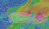Siêu bão Goni đang đạt cường độ mạnh nhất vào ngày hôm nay với sức mạnh cấp 17, giật cấp 17.