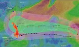 Bão số 13 được dự báo là sẽ rất mạnh trên Biển Đông, có thể giật cấp 16.