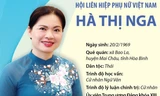 Chân dung Chủ tịch Hội Liên hiệp Phụ nữ Việt Nam Hà Thị Nga