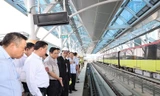 Thủ tướng kiểm tra tiến độ Dự án đường sắt đô thị đoạn Nhổn-Ga Hà Nội 
