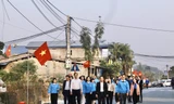 Khánh thành công trình thanh niên tuyến đường cờ Đảng, cờ Tổ quốc