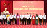Cao Bằng điều động, bổ nhiệm nhiều lãnh đạo sở, ngành trước vận hành chính quyền 2 cấp