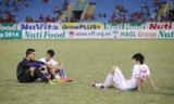 Nỗi buồn U19 Việt Nam. Ảnh: Như Ý