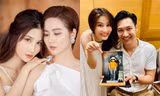 Huyền Lizzie và Mạnh Trường vắng mặt trong đám cưới Diễm My 9X