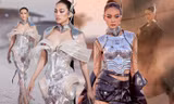 Hoa hậu Tiểu Vy đi catwalk trên mặt nước, Hoa hậu Bảo Ngọc hóa nữ thần chiến binh