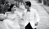 Tan chảy với bộ ảnh cưới lãng mạn của Hồ Ngọc Hà - Kim Lý, lai lịch váy cưới càng bất ngờ