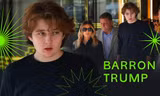 Tỷ năm mới lộ diện, Barron Trump "đánh bùa choáng" netizen bởi chiều cao siêu khủng 2m
