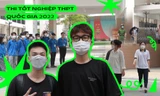 Sĩ tử làm thủ tục thi tốt nghiệp THPT Quốc gia 2022: Thời tiết thuận lợi, hồi hộp nhưng tự tin