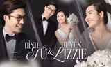 Ngất ngây với bộ ảnh cưới lãng mạn của Đình Tú, Huyền Lizzie (Thương Ngày Nắng Về)