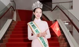 Vừa trở về Đà Nẵng, 'Miss International 2024' Thanh Thuỷ đã nhận được bất ngờ khiến ai cũng 'nể'
