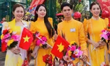 Các nghệ sĩ cùng dàn 'mỹ nhân' Việt rộn ràng tham gia tổng duyệt diễu binh, diễu hành cấp Nhà nước đón Đại lễ 30/4