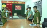 Đối tượng phát tán video clip tại cơ quan công an. Ảnh: C.A