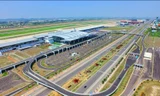 Thành phố mới ở khu vực Mê Linh, Đông Anh, Sóc Sơn sẽ lấy sân bay Nội Bài làm trung tâm phát triển Ảnh: ACV