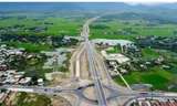 Một đoạn cao tốc Vân Phong - Nha Trang thuộc tỉnh Khánh Hòa 