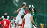 ĐT Việt Nam thắng Nam Định 3-2 trong trận đấu tập tối thứ Tư Ảnh: VFF 