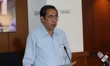 Ông Nguyễn Văn Lâm, Phó Giám đốc Sở LĐ-TB&XH TPHCM thông tin tại buổi họp báo ảnh: Vân Sơn